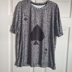 Graphic Poker Ace of Spades Soft Tee Men XL